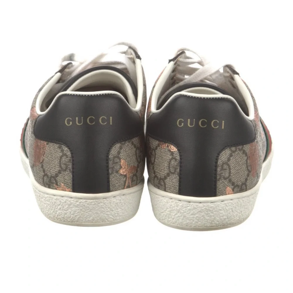 Gucci Cherry Print Monogram Sneakers - Picture 4 of 5